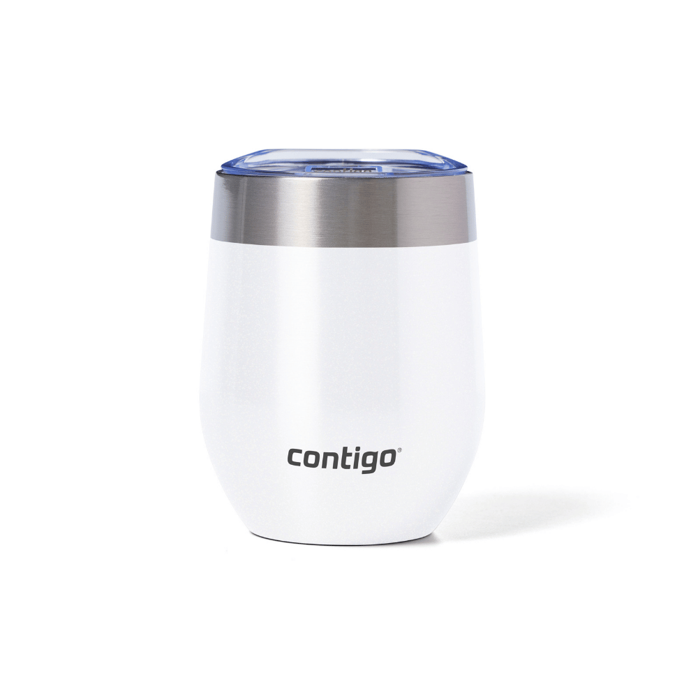 VASO CONTIGO TUMBLER RIVER NORTH WINE TUMBLER LID SUN GOLD WINE 12OZ