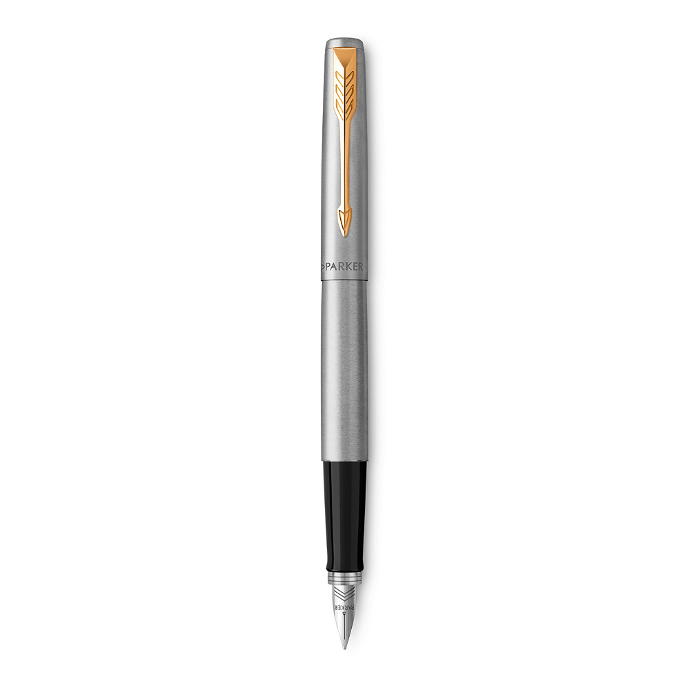 PLUMAFUENTE PARKER JOTTER CROMADO CLIP DORADO GT