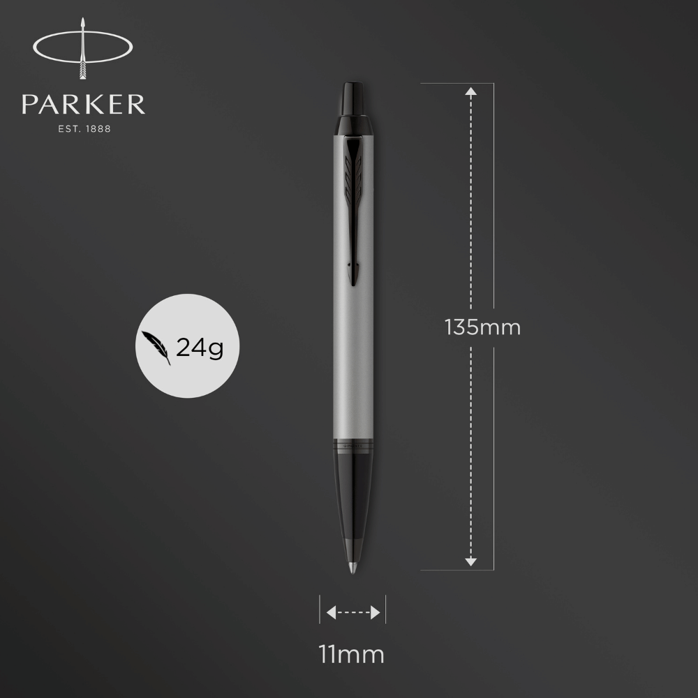 BOLIGRAFO PARKER IM BALL PEN MGREY BT