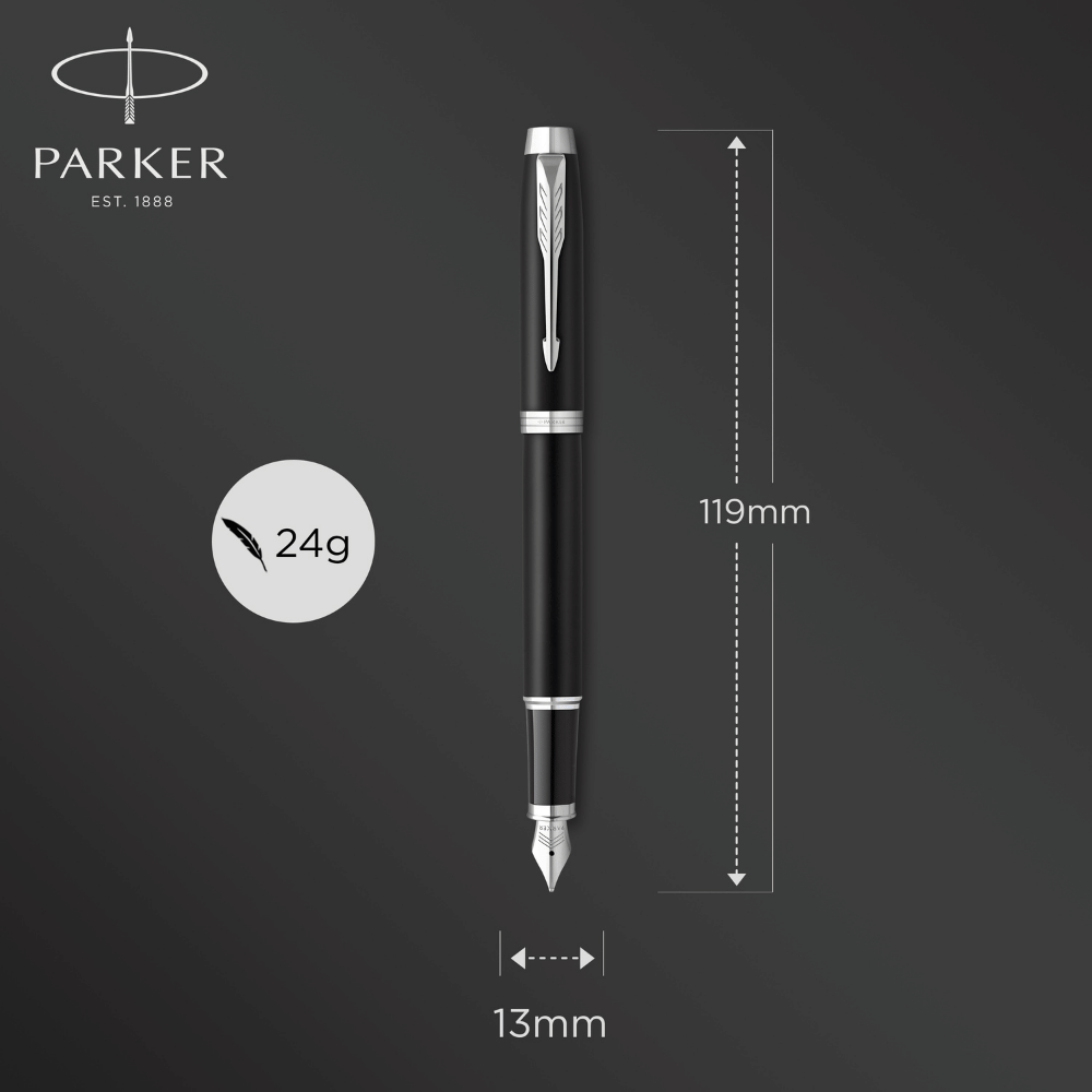 PLUMAFUENTE PARKER IM MBLACK CT