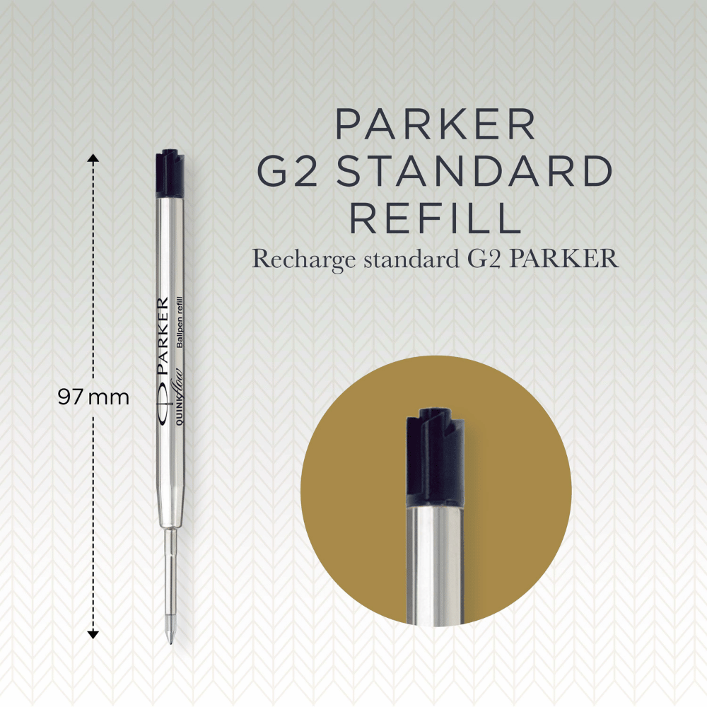 REPUESTO BALL PEN PUNTA FINA NEGRO PARKER