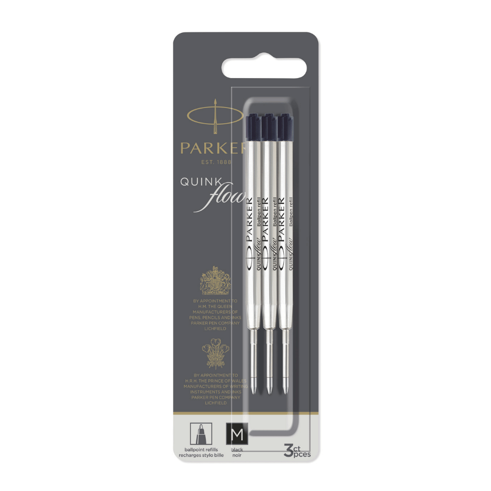 REPUESTO SETX3 BALL PEN PUNTA MEDIA NEGRO PARKER