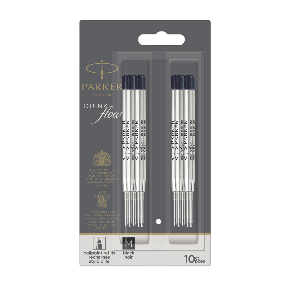 REPUESTO SETX10 BALL PEN PUNTA MEDIA NEGRO PARKER