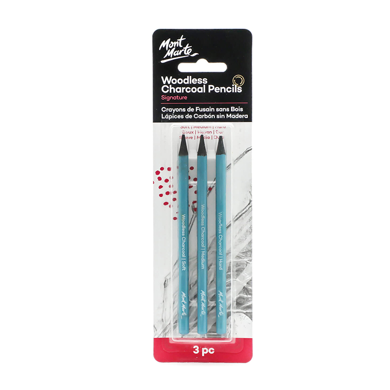 LAPICES DE CARBON SIN MADERA SETX3 MONT MARTE