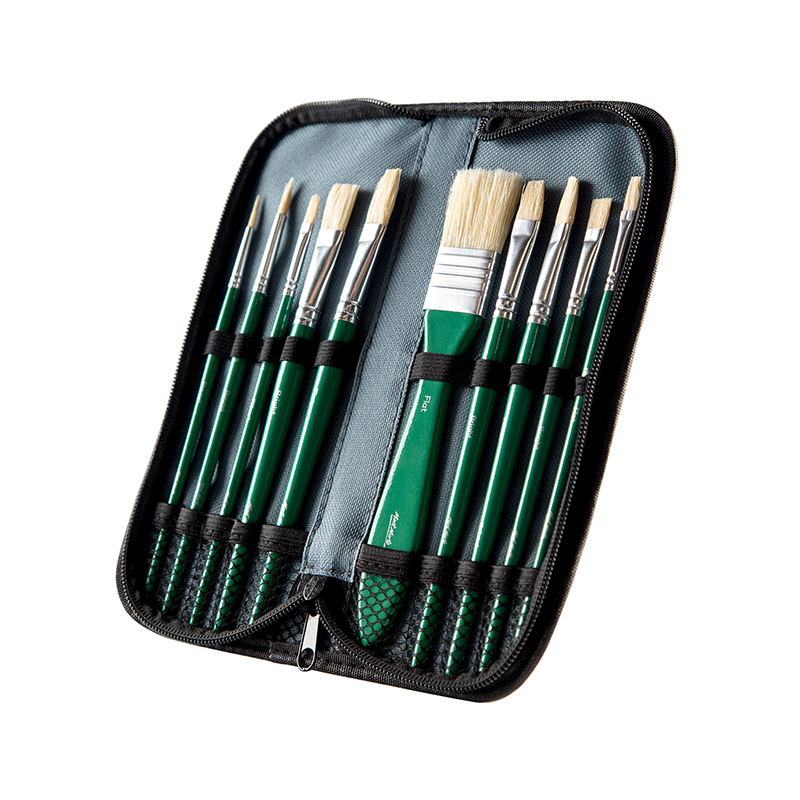 pinceles-para-oleo-setx11-+-estuche-mont-marte-bmhs0031