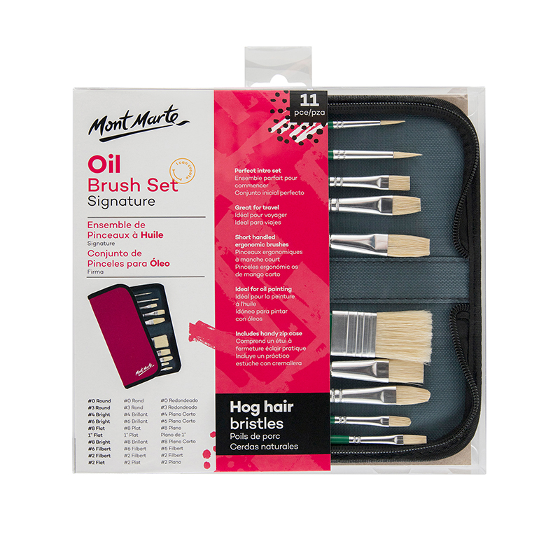 pinceles-para-oleo-setx11-mas-estuche-mont-marte-bmhs0031d