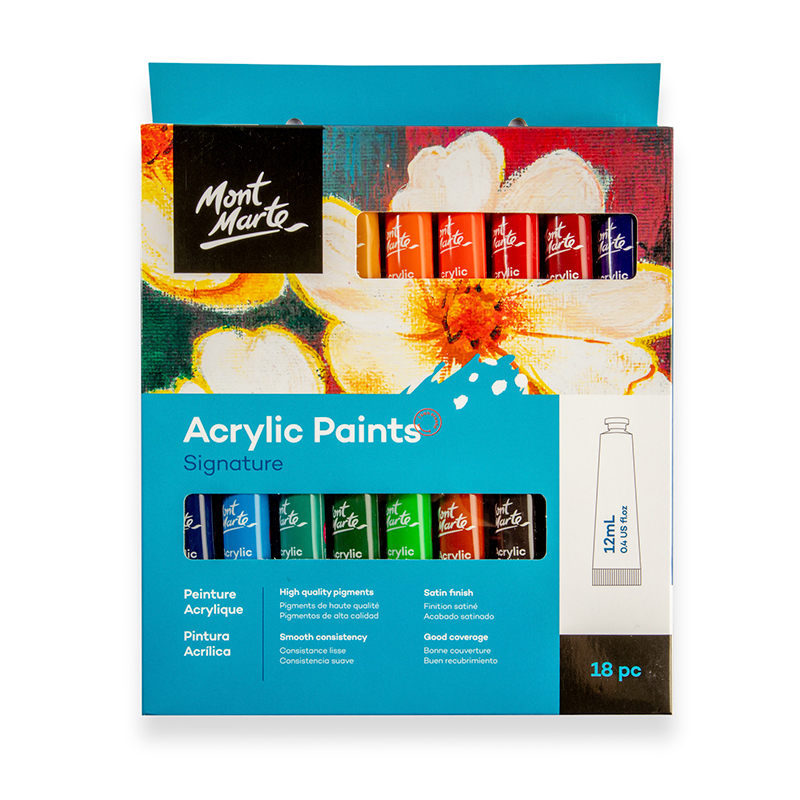 PINTURAS ACRILICAS SETX18 12ML SIGNATURE MONT MARTE