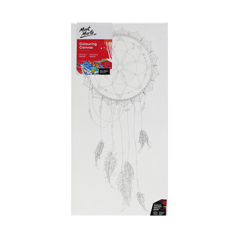 LIENZO PARA COLOREAR DREAMS 30X60 CM MONT MARTE