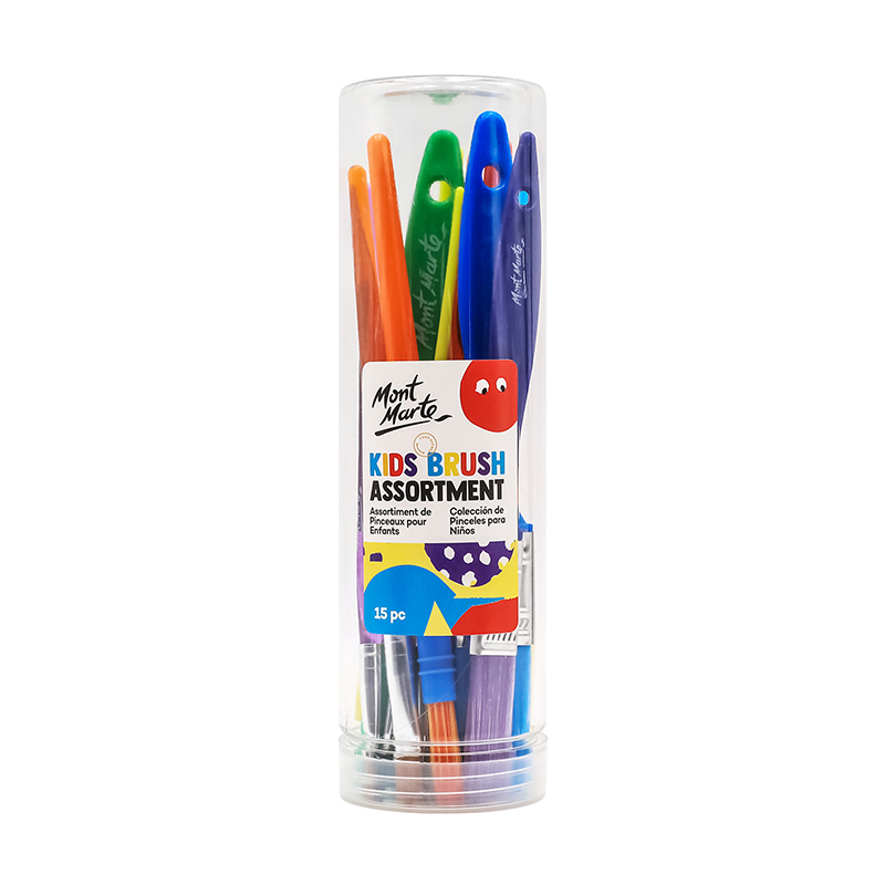 PINCELES INFANTILES SURTIDOS SETX15 MONT MARTE