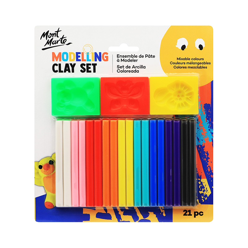 PLASTILINA INFANTIL Y MOLDES SETX21 MONTMARTE
