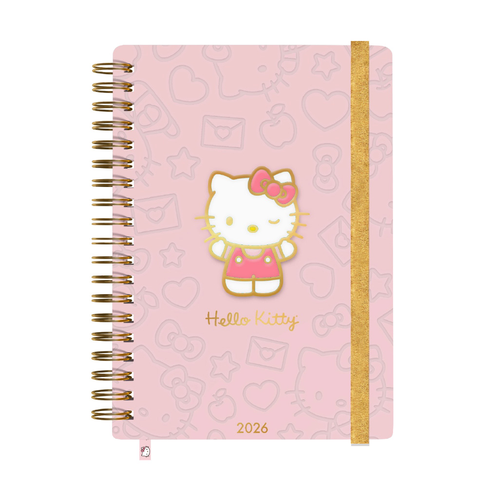 AGENDA 2026 HELLO KITTY - DIA POR PAGINA MOOVING