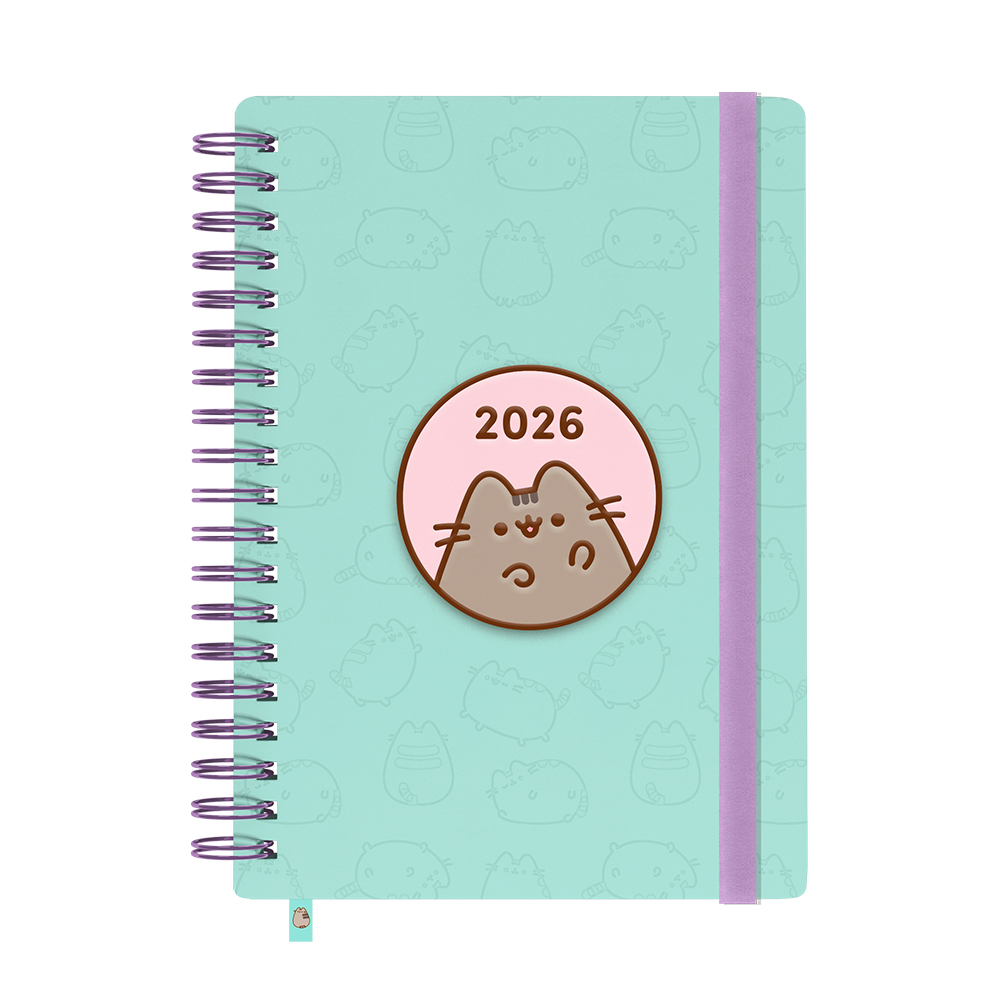 AGENDA 2026 PUSHEEN - DIA POR PAGINA MOOVING