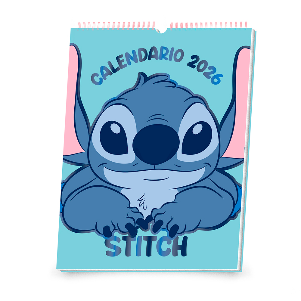 CALENDARIO 2026 STITCH - PLANNER MENSUAL 2026 MOOVING