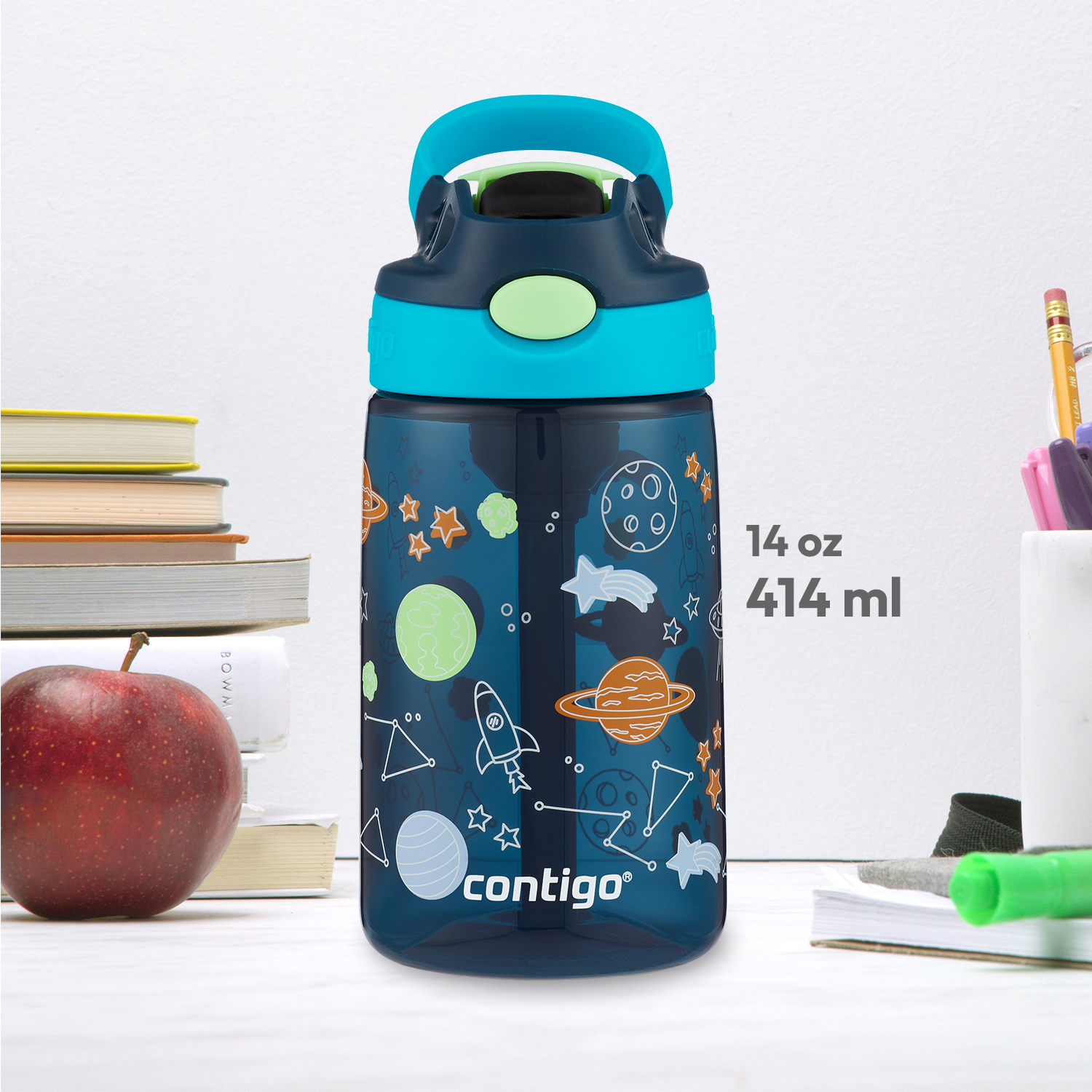 BOTELLA INFANTIL CONTIGO KIDS AUTOSPOUT® CON SORBETE 14OZ 414ML COSMOS