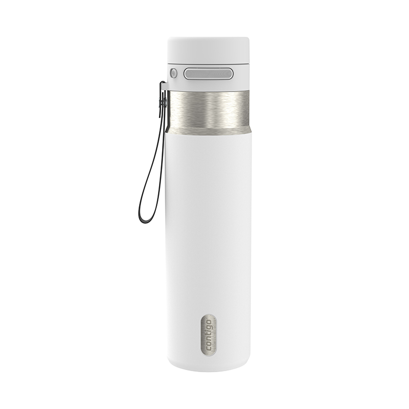BOTELLA TERMICA CONTIGO AUTOPOP 24OZ / 709ML SALT STAINLESS STEEL