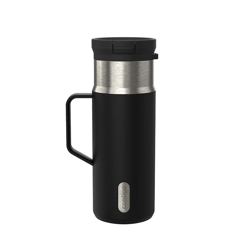 BOTELLA TERMICA CONTIGO SNAPSEAL HAND 18OZ / 532ML LICORICE STAINLESS STEEL